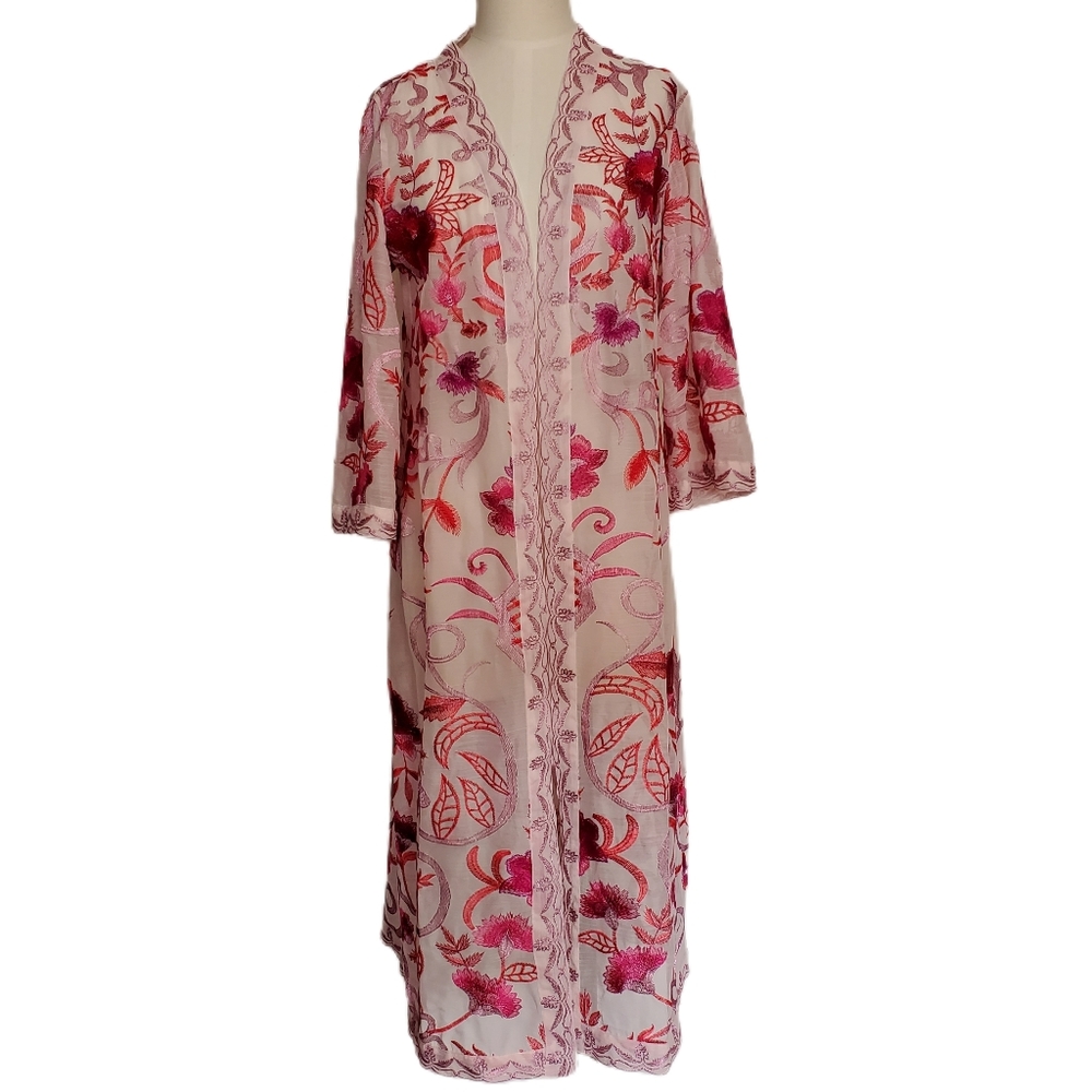Soft Surroundings Palisade kimono topper size small
